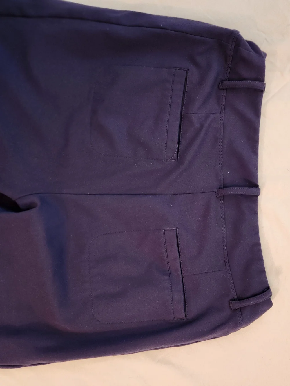 Liz Claiborne Navy Boot-Cut Dress Pants